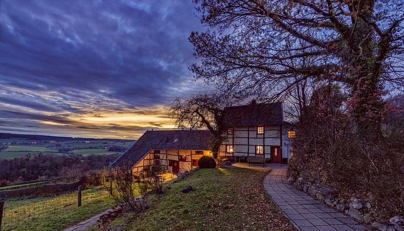 Fachwerkhäuser in Südlimburg von John Kreukniet