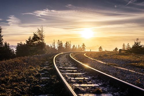Waiting on the train