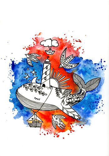 sky and sea von Buntwal