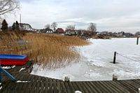 Bevroren Oostzee bij Breege