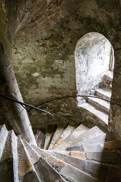 Wenteltrap in kasteel Dover van Studio Bosgra