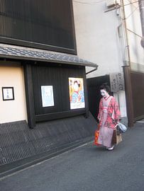 geisha in japan by Brigitte van Ark