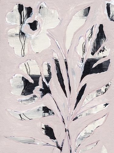 Floral abstrait atténué