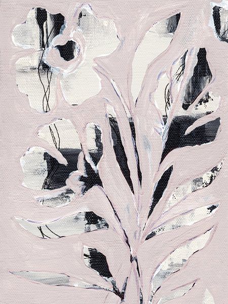 Gedämpft abstrakt floral von Nikita Jariwala