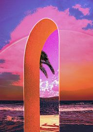 Portal Vaporwave by CosmoZach