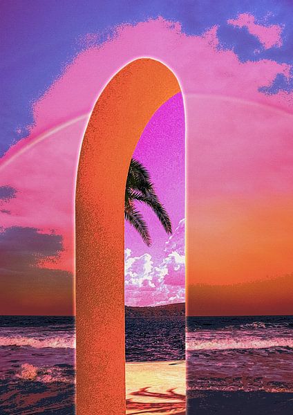 Portail Vaporwave par CosmoZach 