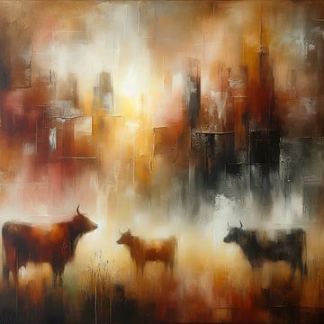 3 koeien van FoXo Art