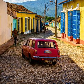 The bumpy streets of Trinidad, Cuba by Alex Bosveld