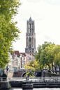 Der Domturm von Utrecht ohne Gerüst im Oktober 2016 mit der Wetterschleuse von André Blom Fotografie Utrecht Miniaturansicht