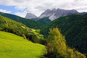 Im Aferer Tal in den Dolomiten - Herbst in Südtirol