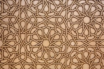 Marokkaanse patronen. Arabesken keramisch mozaïek. Marokko, Afrika