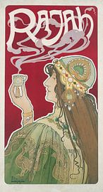 Rajah, Henri Privat-Livemont by Vintage Afbeeldingen