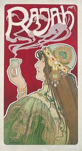 Rajah, Henri Privat-Livemont von Vintage Afbeeldingen