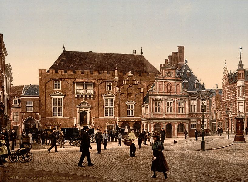 Stadhuis, Haarlem von Vintage Afbeeldingen