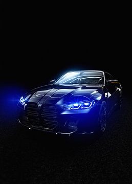 BMW Blue Gaze by John Dan