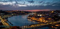 Luis 1 Brug in Porto - panorama van Ellis Peeters thumbnail
