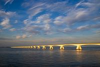 Zeelandbrug in the evening sun (golden hour)
