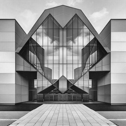 ARCHITECTURE COLLAGE MIRRORING 04