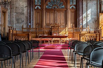 Trouwzaal gemeentehuis Schaarbeek van Werner Lerooy