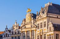 Gildehäuser am Grand-Place in Brüssel von Werner Dieterich Miniaturansicht