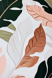 Design de feuilles sur Poster Art Shop