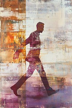 Abstract silhouet en textuurkunst van Imperial Art House