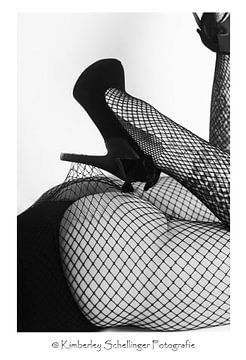 Lingerie/boudoir heels van Kim Schellinger