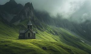 Landschaft mit Kapellensicht