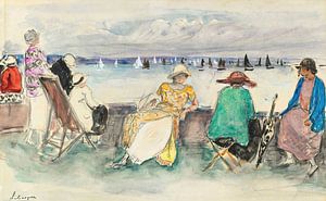 Frau bei der Regatta (1920)