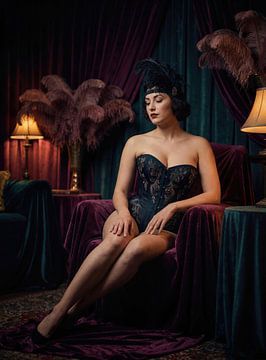 Stille vor dem Applaus von Klaus Tesching - Art-AI