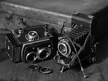 Nostalgie- antieke fototoestellen van BHotography