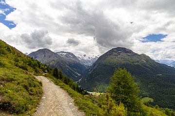 Op weg naar Pontresina van Joel Layaa-Laulhé