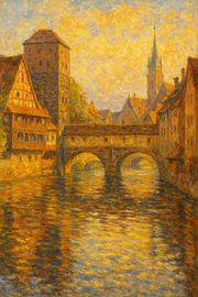 Gouden Sereniteit in Neurenberg van Travel Shop