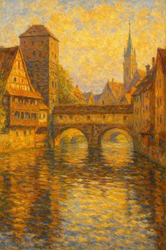 Goldene Gelassenheit in Nürnberg von Travel Shop