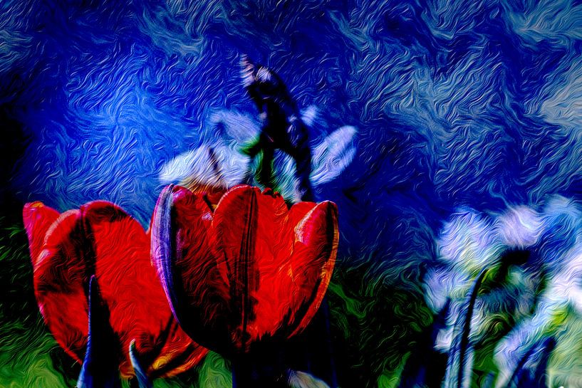 ABSTRACT : FLORA - TULPEN van Photoart-Naegele