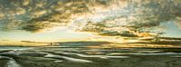Zonsondergang op Noordsvaarder bij West-Terschelling van Sven Wildschut thumbnail