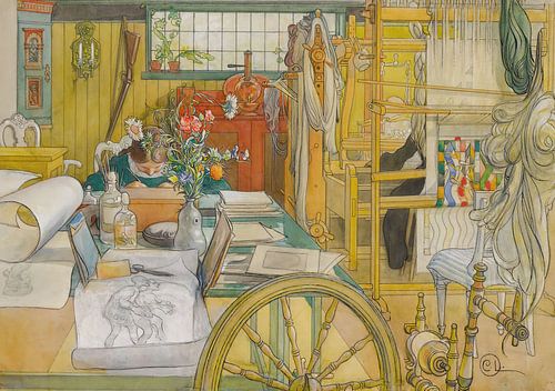 De Werkplaats, Carl Larsson