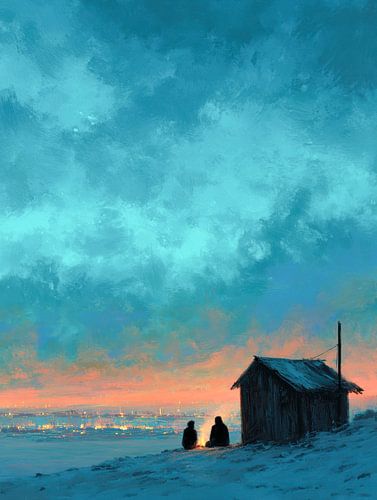 Stay until it gets dark