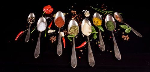 Stilleben mit Kräutern