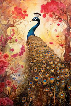 Elegant Peacock by Whale & Sons