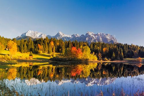 Nazomer in de Karwendel aan de Tennensee