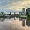 Media harbour Düsseldorf by Michael Valjak