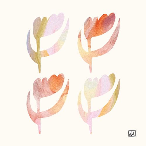 Four in Bloom