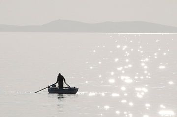 Silence on Croatian lake