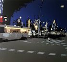 Tram in Rotterdam  van Larissa Beentjes thumbnail