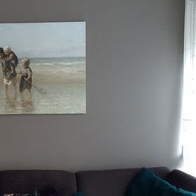 Customer photo: Children of the Sea, Joseph of Israel, on canvas