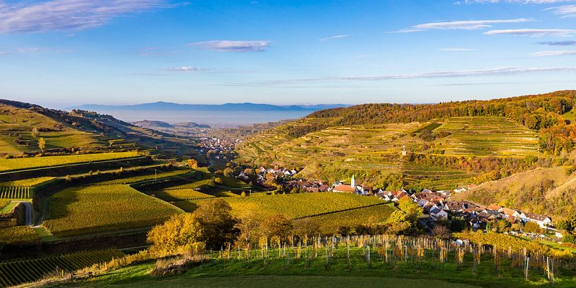 Vogtsburg dans le Kaiserstuhl en automne par Werner Dieterich