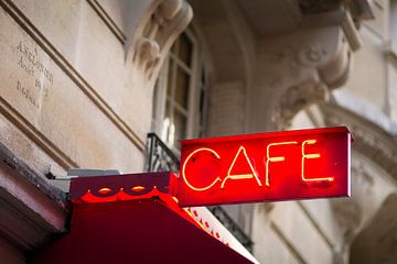 Café in Parijs van Rob van Esch