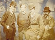 Willem Witsen, Willem Kloos, Hein Boeken en Maurits van der Valk, Joseph Jessurun de Mesquita van Meesterlijcke Meesters thumbnail