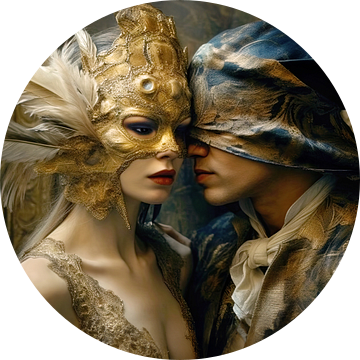 Venetiaanse maskers - Elke dag feest van Joriali